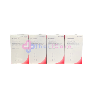 4 BOXES OF THYROID-S thyroid extract 500 Tablets Expiry Date over 2028.
